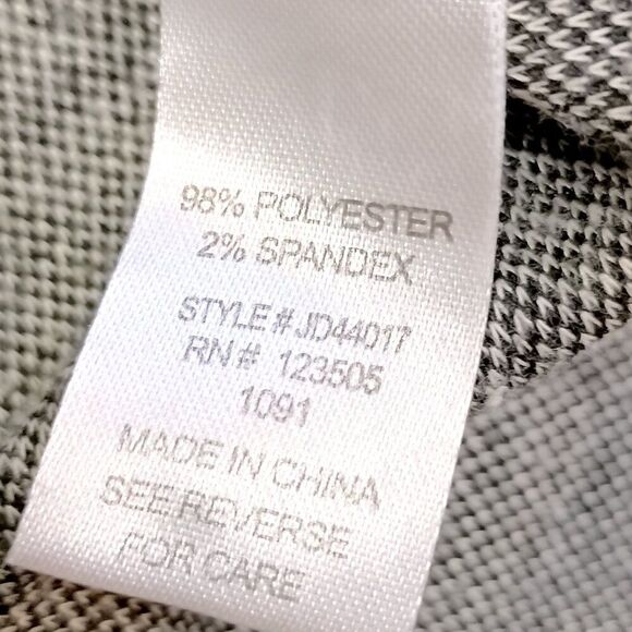 Heart and Hips Plaid Houndstooth Black and White Mini Dress Size Small - Picture 5 of 7